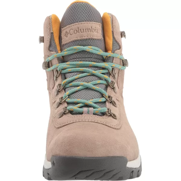 imageColumbia Womens Newton Ridge Plus Waterproof Amped Hiking BootOxford Tan  Dusty Green