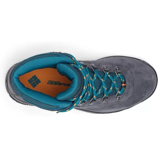 imageColumbia Womens Newton Ridge Plus Waterproof Amped Hiking BootShark  River Blue