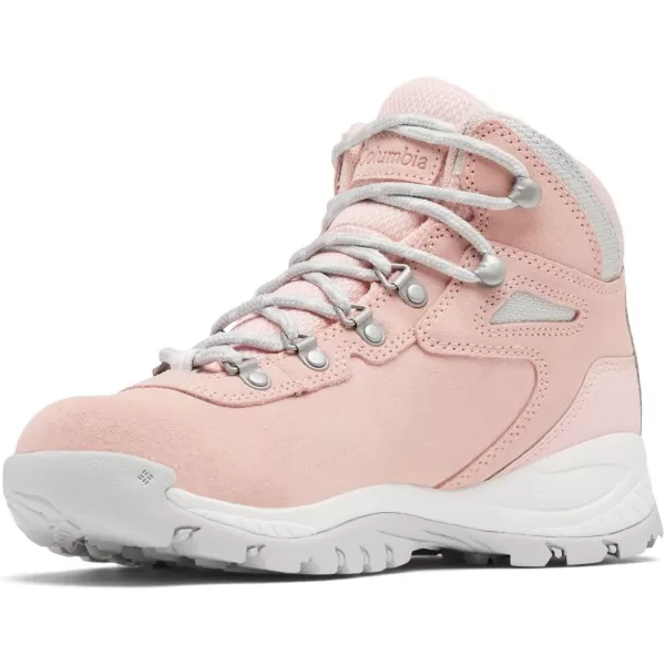 imageColumbia Womens Newton Ridge Plus Waterproof Amped Hiking BootVintage Pink  Nimbus Grey