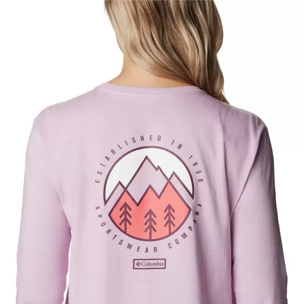 imageColumbia Womens North Cascades Back Graphic Long Sleeve TeeAuraOutdoor Park