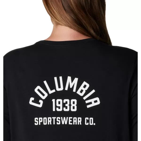 imageColumbia Womens North Cascades Back Graphic Long Sleeve TeeBlack  College Life