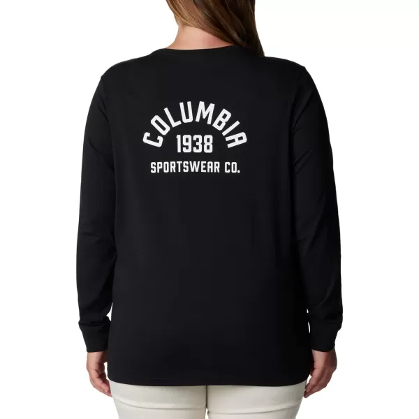 imageColumbia Womens North Cascades Back Graphic Long Sleeve TeeBlack  College Life