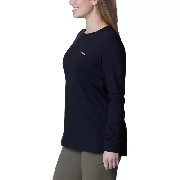 imageColumbia Womens North Cascades Back Graphic Long Sleeve TeeBlackBoundless Graphic