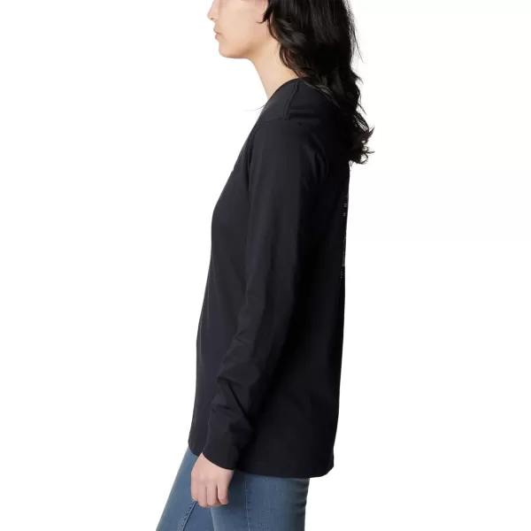 imageColumbia Womens North Cascades Back Graphic Long Sleeve TeeBlackBoundless Graphic