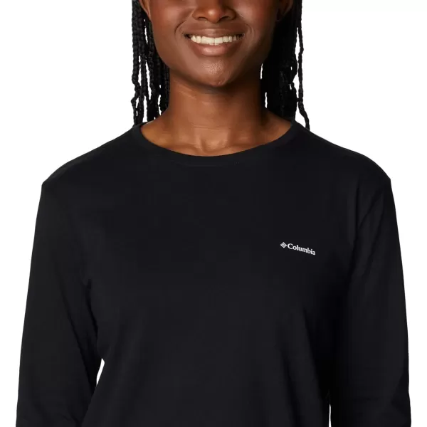 imageColumbia Womens North Cascades Back Graphic Long Sleeve TeeBlackOutdoor Park
