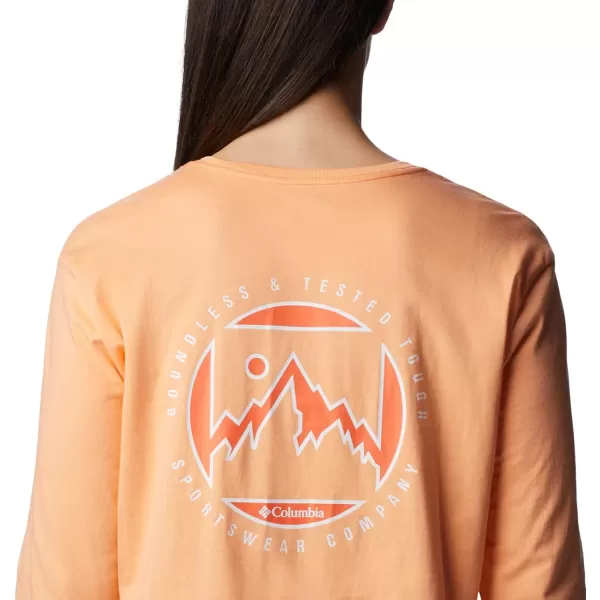 imageColumbia Womens North Cascades Back Graphic Long Sleeve TeePeachBoundless Graphic