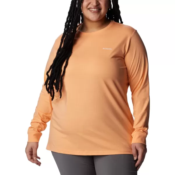 imageColumbia Womens North Cascades Back Graphic Long Sleeve TeePeachBoundless Graphic
