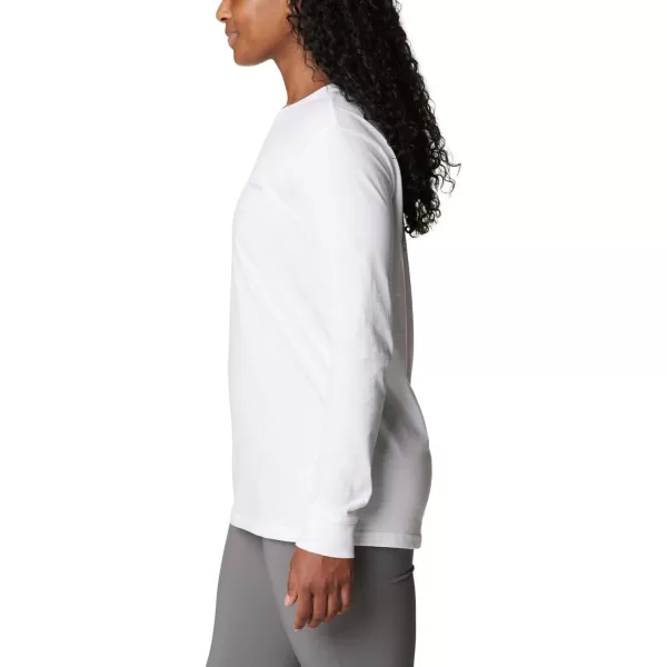 imageColumbia Womens North Cascades Back Graphic Long Sleeve TeeWhite  Escape to Nature