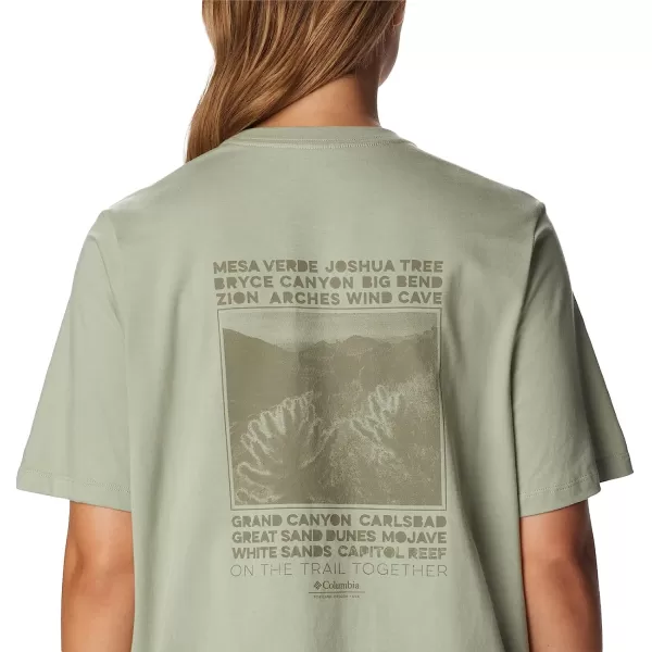 imageColumbia Womens North Cascades Graphic Short Sleeve TeeSafariHike Np Graphic