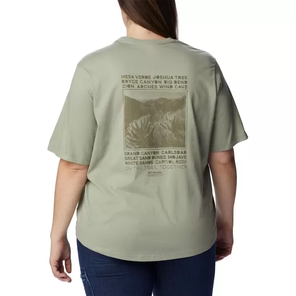 imageColumbia Womens North Cascades Graphic Short Sleeve TeeSafariHike Np Graphic