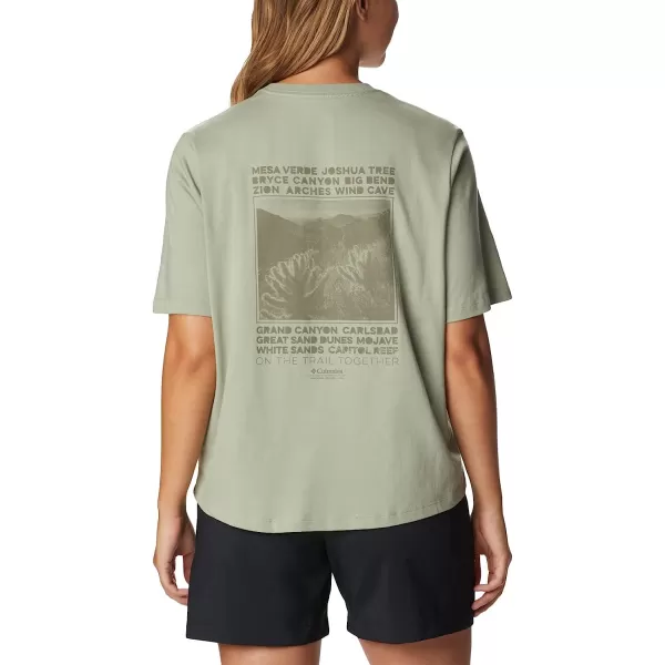 imageColumbia Womens North Cascades Graphic Short Sleeve TeeSafariHike Np Graphic
