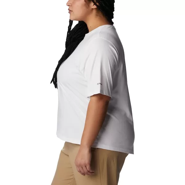 imageColumbia Womens North Cascades Graphic Short Sleeve TeeWhiteStarry Peaks Graphic