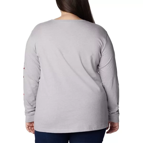 imageColumbia Womens North Cascades Ls TeeColumbia Grey Hthr Csc Branded Buffalo