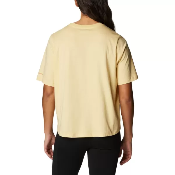 imageColumbia Womens North Cascades Relaxed TeeCornstalkCentered Multi Gem