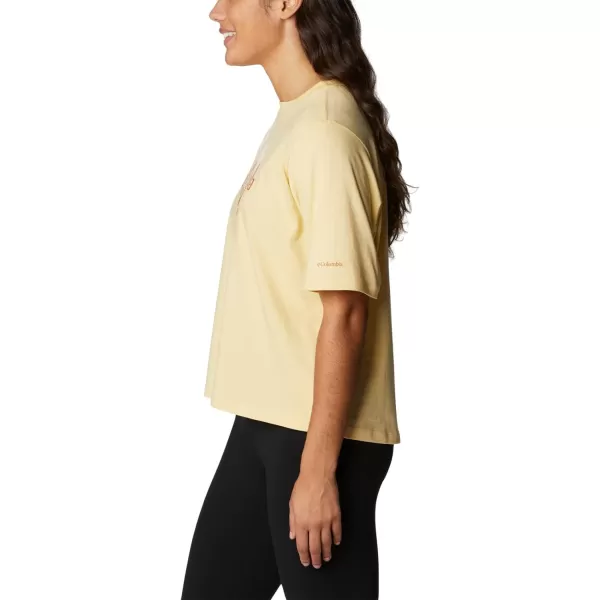 imageColumbia Womens North Cascades Relaxed TeeCornstalkCentered Multi Gem