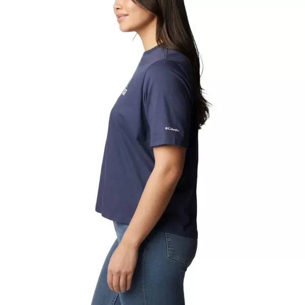 imageColumbia Womens North Cascades Relaxed TeeNocturnalJubilant Flower