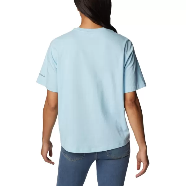 imageColumbia Womens North Cascades Relaxed TeeSpring BlueGem Wisterian
