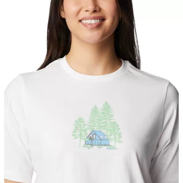 imageColumbia Womens North Cascades Relaxed TeeWhiteBest Site