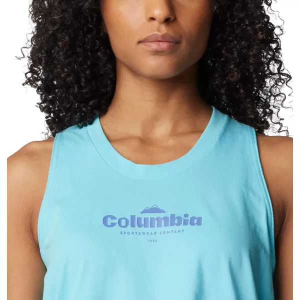 imageColumbia Womens North Cascades TankAquamarineElevated High Two
