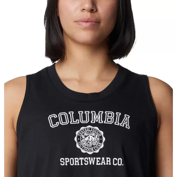 imageColumbia Womens North Cascades TankBlackCsc Emblem Two