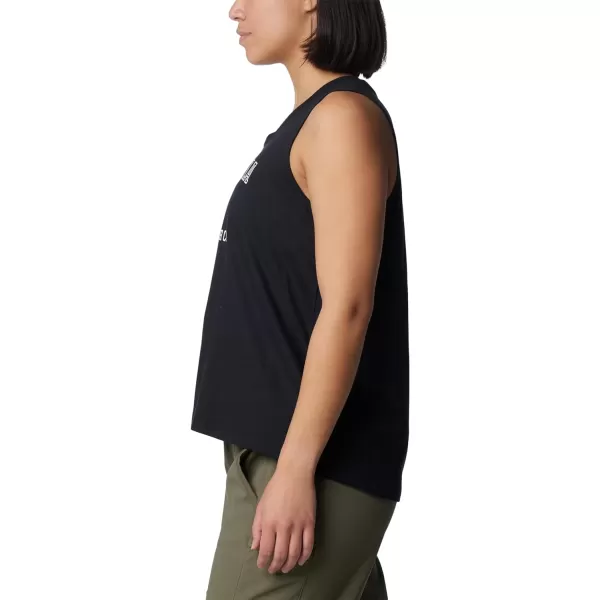imageColumbia Womens North Cascades TankBlackCsc Emblem Two
