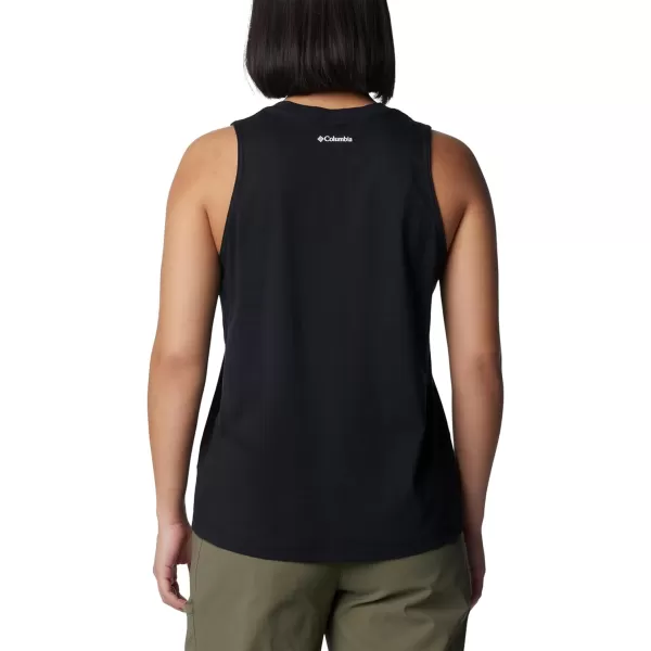 imageColumbia Womens North Cascades TankBlackCsc Emblem Two