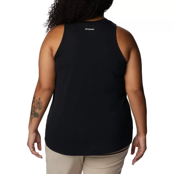 imageColumbia Womens North Cascades TankBlackGem Columbia Graphic