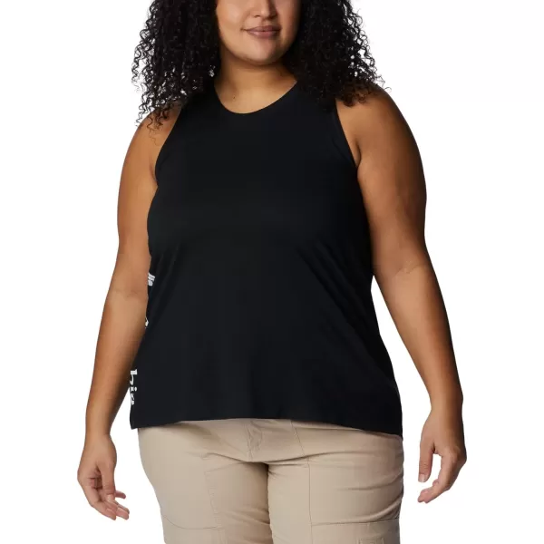 imageColumbia Womens North Cascades TankBlackGem Columbia Graphic