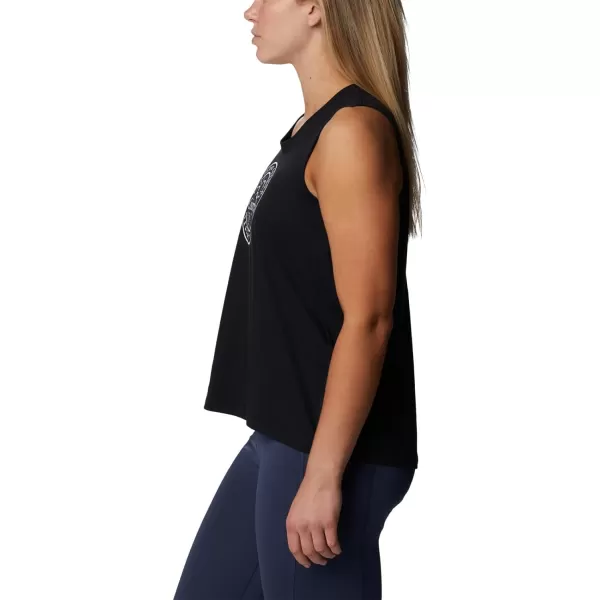 imageColumbia Womens North Cascades TankBlackGem Columbia Graphic