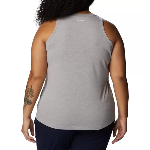 imageColumbia Womens North Cascades TankColumbia Grey HeatherInverted Brand Grx