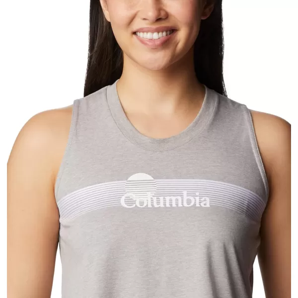 imageColumbia Womens North Cascades TankColumbia Grey HeatherInverted Brand Grx