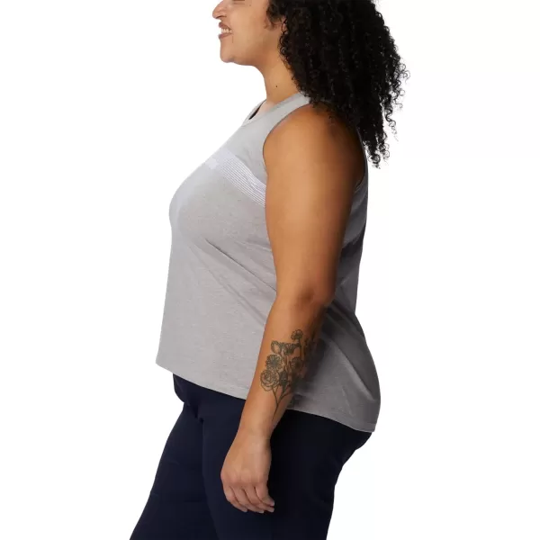 imageColumbia Womens North Cascades TankColumbia Grey HeatherInverted Brand Grx