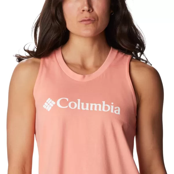 imageColumbia Womens North Cascades TankCoral ReefWhite Branded