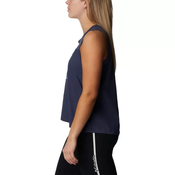 imageColumbia Womens North Cascades TankNocturnalCsc Stacked Gradient Graphic