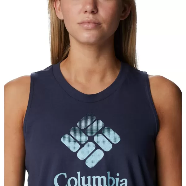 imageColumbia Womens North Cascades TankNocturnalCsc Stacked Gradient Graphic