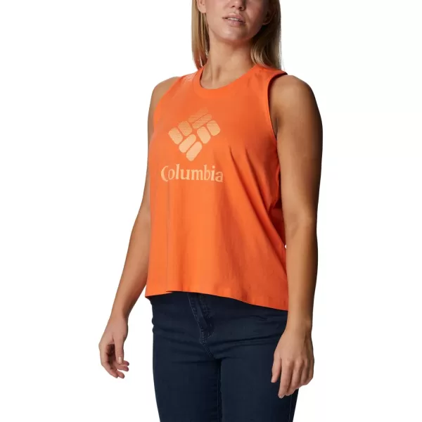 imageColumbia Womens North Cascades TankSunset OrangeCsc Stacked Gradient Grx