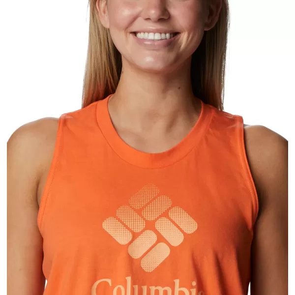 imageColumbia Womens North Cascades TankSunset OrangeCsc Stacked Gradient Grx