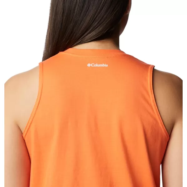 imageColumbia Womens North Cascades TankSunset OrangePdx Tested Tough Graphic
