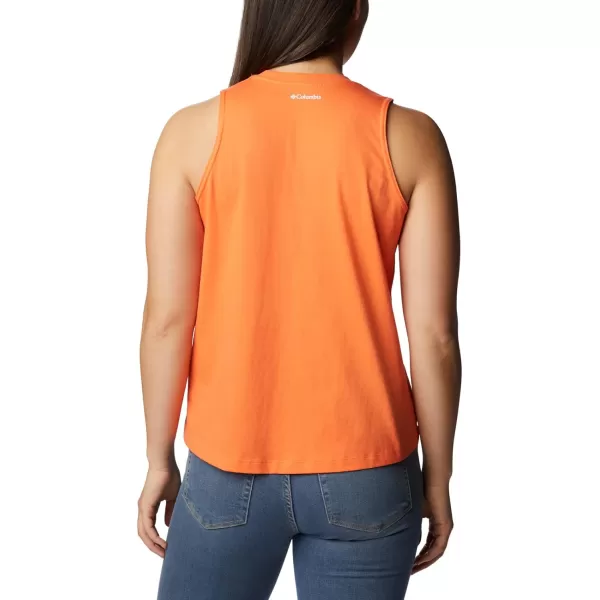 imageColumbia Womens North Cascades TankSunset OrangePdx Tested Tough Graphic