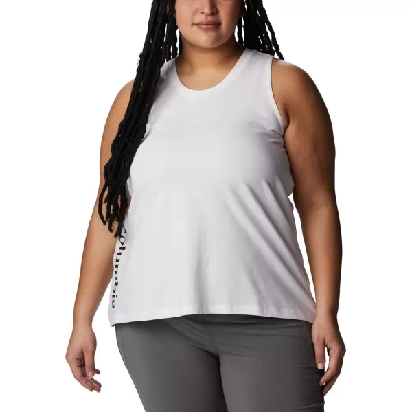 imageColumbia Womens North Cascades TankWhiteGem Columbia Graphic