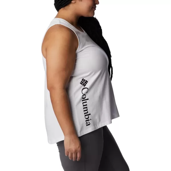imageColumbia Womens North Cascades TankWhiteGem Columbia Graphic