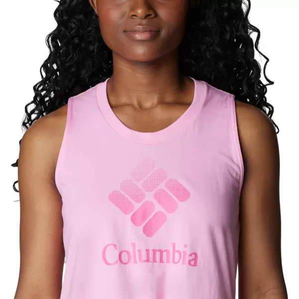 imageColumbia Womens North Cascades TankWild RoseCsc Stacked Gradient Graphic