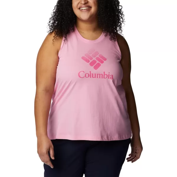 imageColumbia Womens North Cascades TankWild RoseCsc Stacked Gradient Graphic