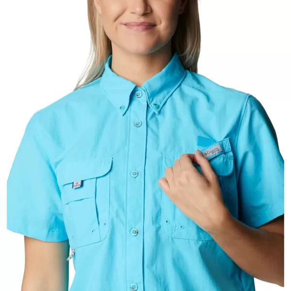 imageColumbia Womens PFG Bahama II UPF 30 Short Sleeve Fishing ShirtAtoll