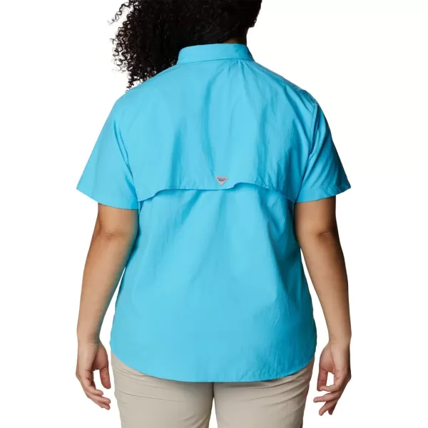 imageColumbia Womens PFG Bahama II UPF 30 Short Sleeve Fishing ShirtAtoll