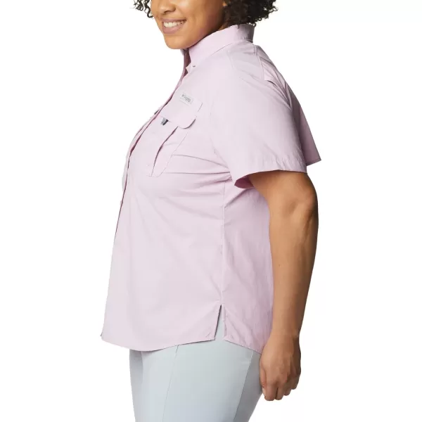 imageColumbia Womens PFG Bahama II UPF 30 Short Sleeve Fishing ShirtAura