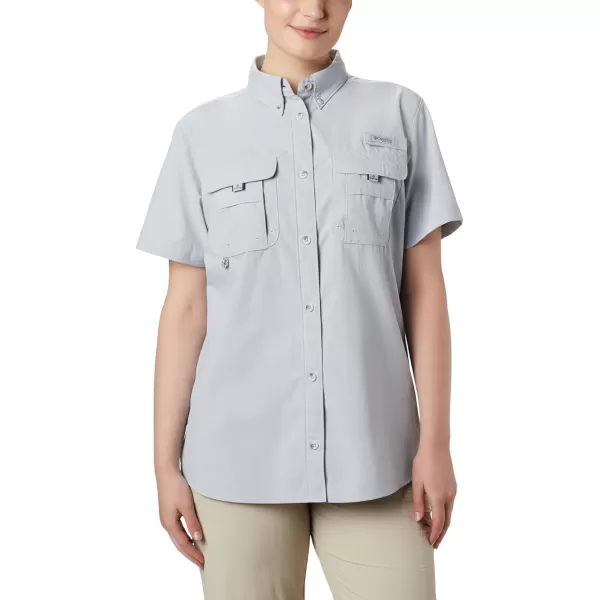 imageColumbia Womens PFG Bahama II UPF 30 Short Sleeve Fishing ShirtCirrus Grey