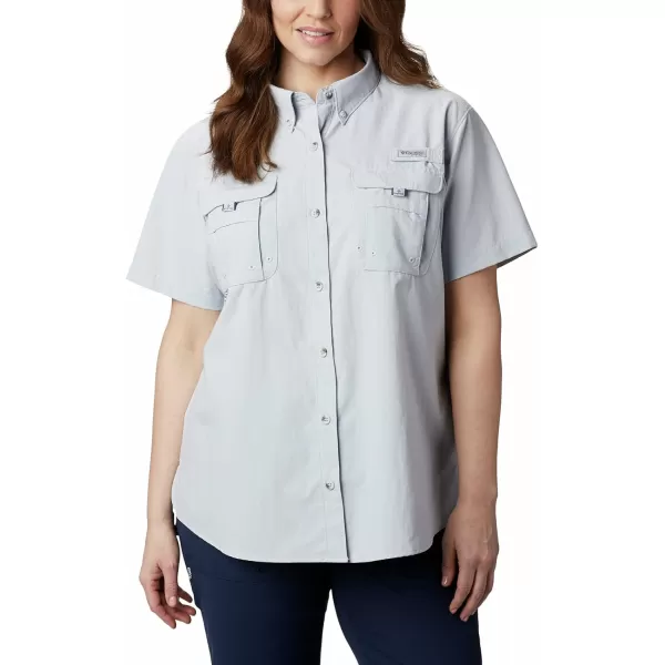 imageColumbia Womens PFG Bahama II UPF 30 Short Sleeve Fishing ShirtCirrus Grey