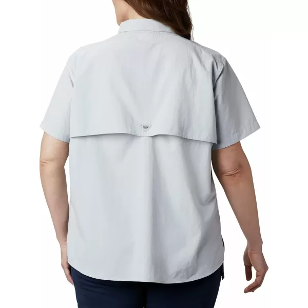 imageColumbia Womens PFG Bahama II UPF 30 Short Sleeve Fishing ShirtCirrus Grey