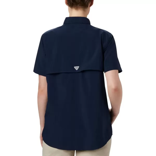 imageColumbia Womens PFG Bahama II UPF 30 Short Sleeve Fishing ShirtCollegiate Navy
